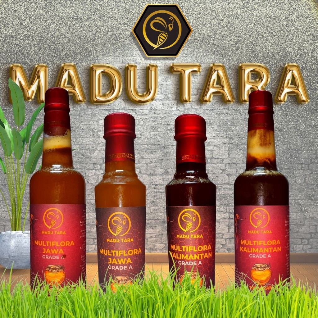 MADU NEKTAR MULTIFLORA JAWA MADU ASLI MENTAH MURNI RAW HONEY MADU TARA