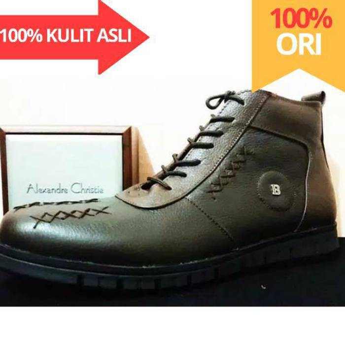 Sepatu Boots Eksklusif - Bally Original Handmade