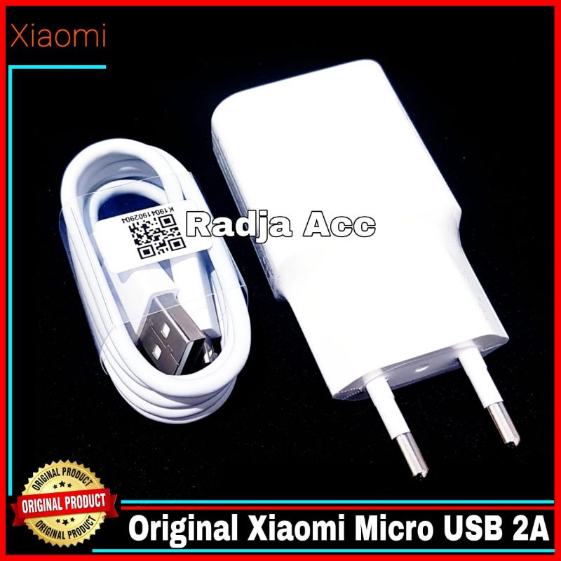 Charger Xiaomi Redmi 10A ORIGINAL 100% Micro USB