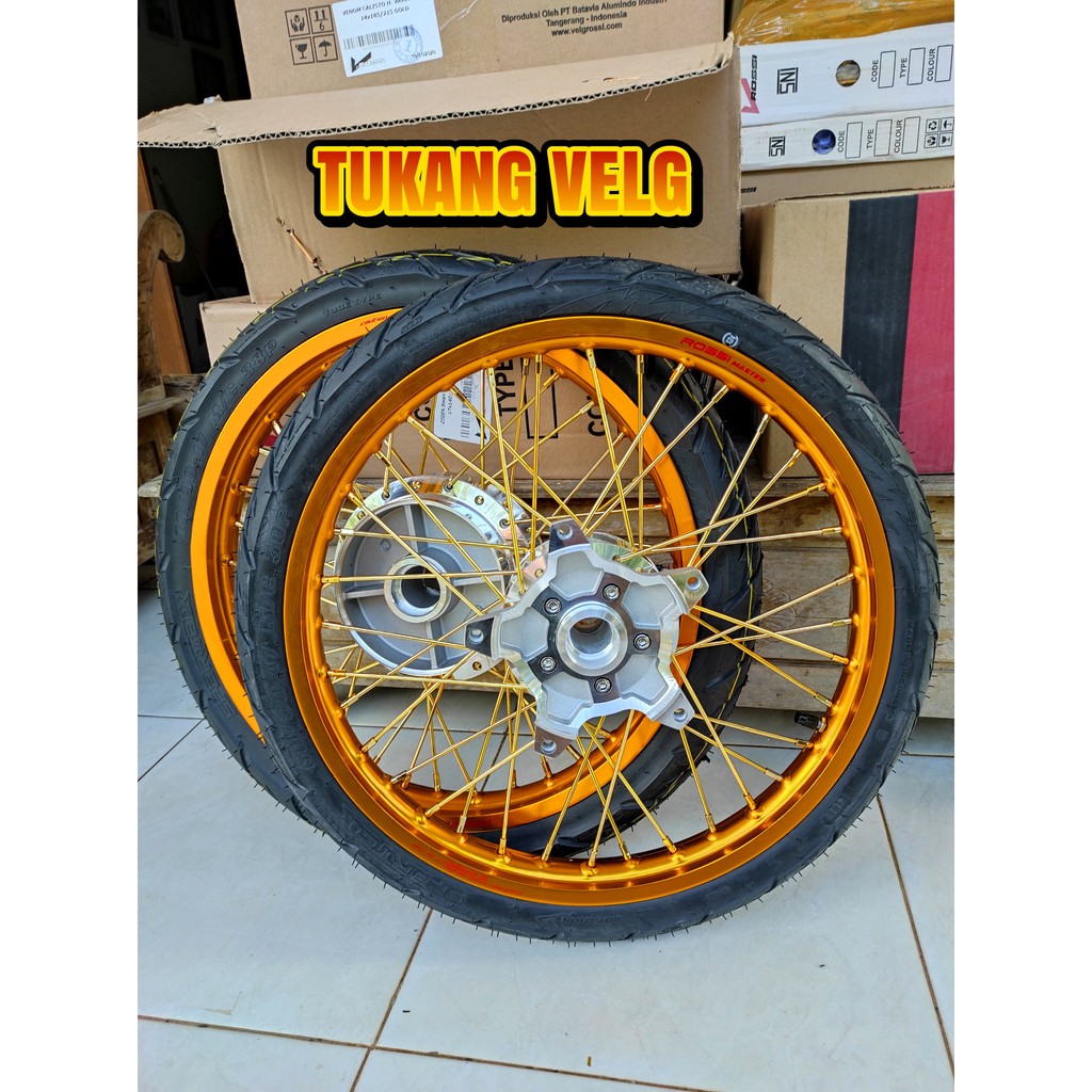 Velg jari jari CBR 150 New Facelift dan CB150R New LED Sepaket plus ban