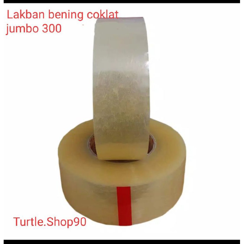

lakban bening / coklat jumbo 300 yard ysl tape / handeru / SNS