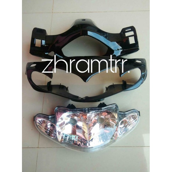 body bodi batok pala Shogun sp 125 depan belakang+replektor hitam terlaris