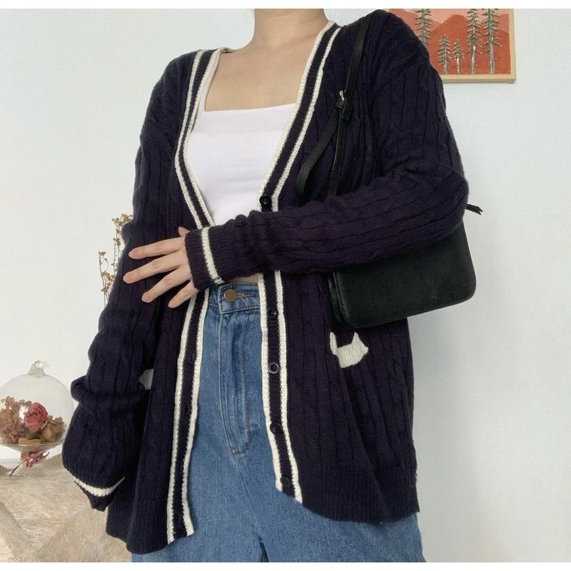 Academia cable cardi