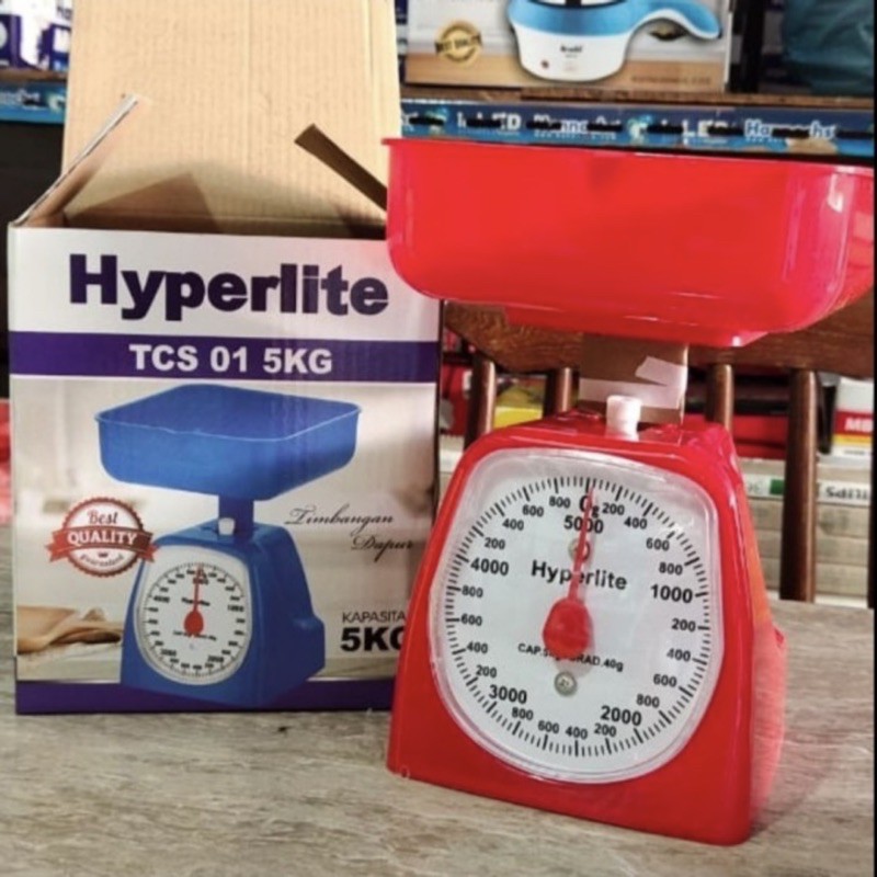 Timbangan Jarum Arashi Hyperlite 3 kg / 5 kg Timbangan Dapur