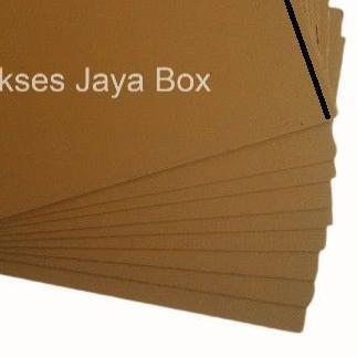 

♂ (ISI 10PC) KARDUS KARTON LEMBARAN 85x75 SINGLE WALLCORRUGATED SHEET POLOS BARU ♖