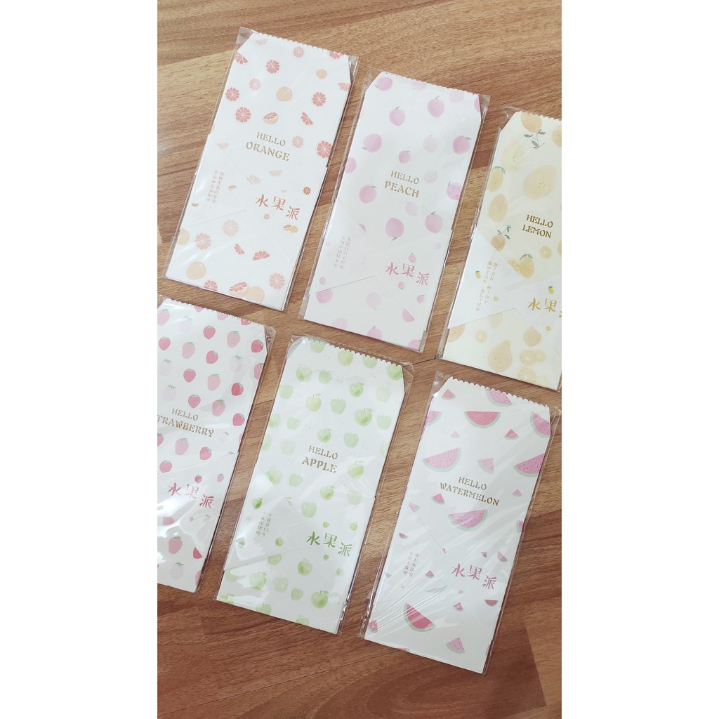

Envelope / Amplop Angpao | Ninge - Hello Fruit / Vintage | Lebaran / Imlek / Angpao