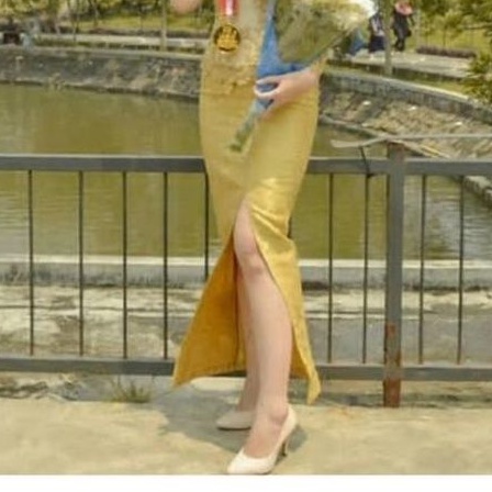 Rok Span Satin polos