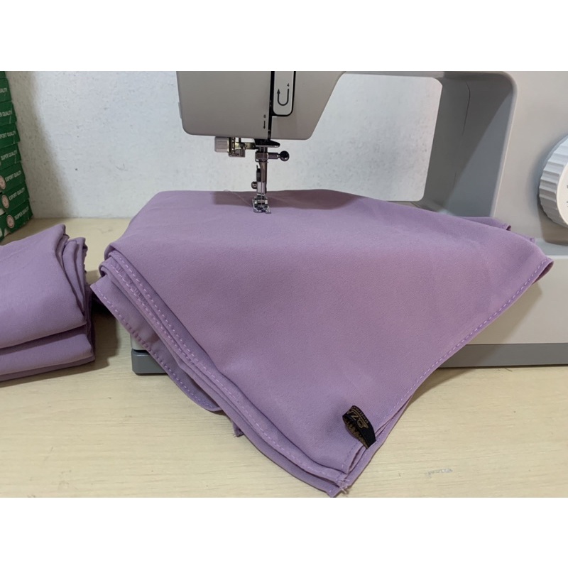 pashmina warna lilac/warna taro/warna ungu/warna lavender/warna terbaru