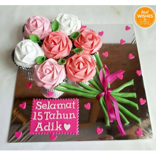 

Cup cakes / cupcakes / bouquet / bunga