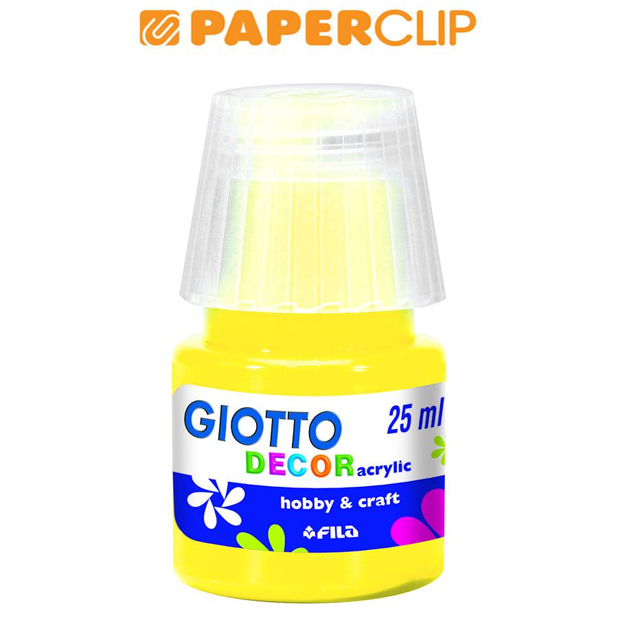 

DECOR GIOTTO 538102 25ML PRIMARY YELLOW