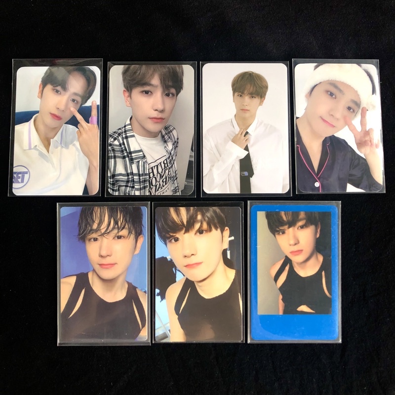 the boyz hyunjae pc photocards mihwa chase dmm homekit byok bracelet keyring selfiebook pola