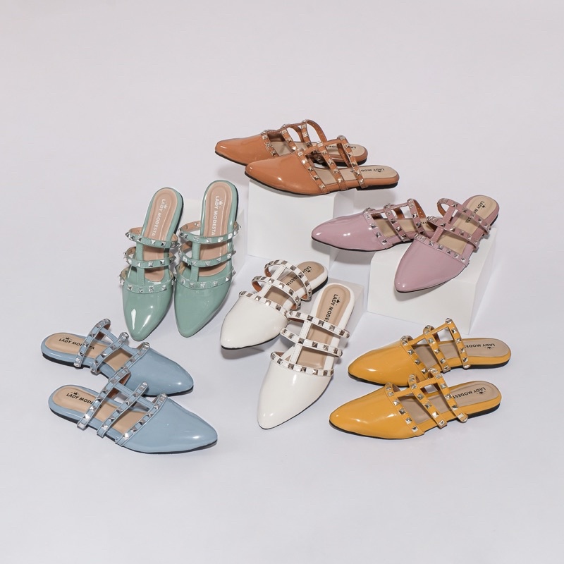 Viena flatshoes lancip