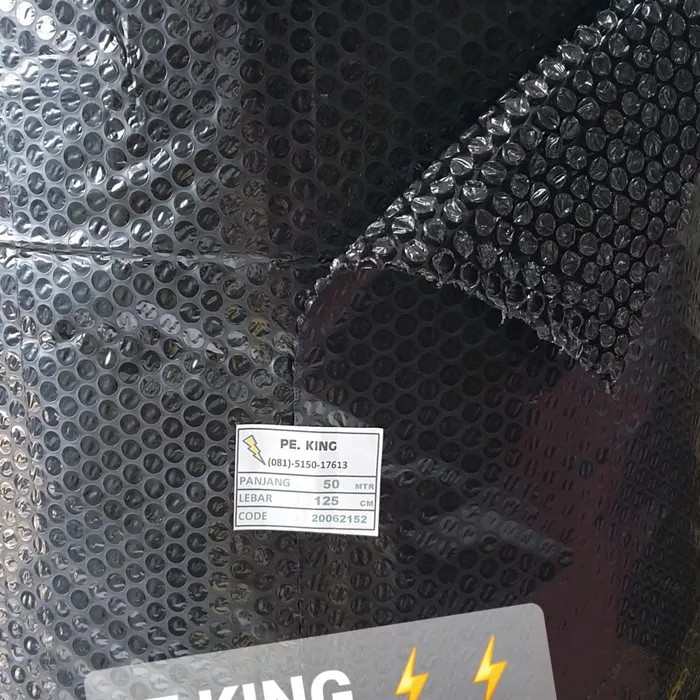 

Bubble Wrap Hitam 60 CM x 50 M Murah! Kirim Kilat Surabaya