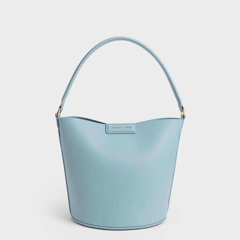 C Flora Cylindrical Bucket Bag