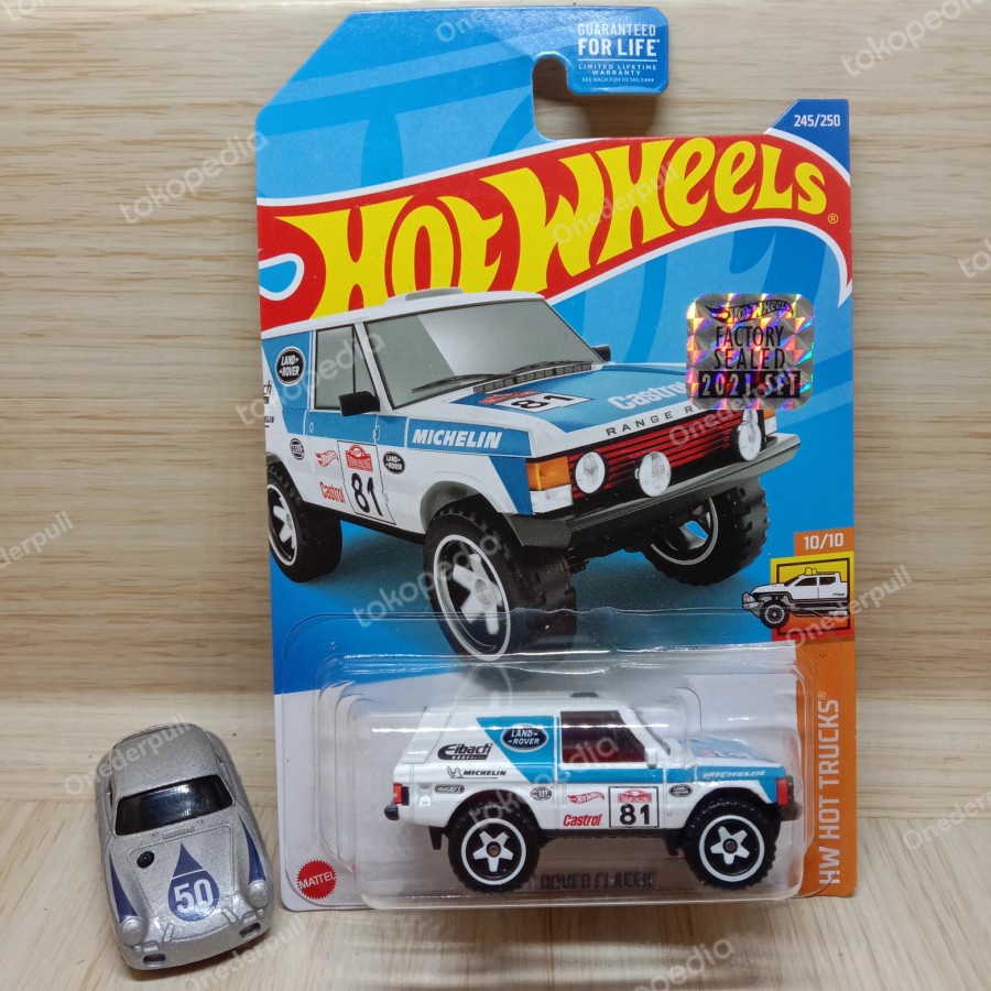 hot wheels range rover classic putih game stop exclusive recolor