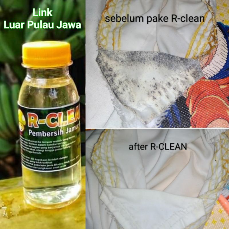 [1 Liter] RCLEAN OBAT/ PEMBERSIH JAMUR KAIN