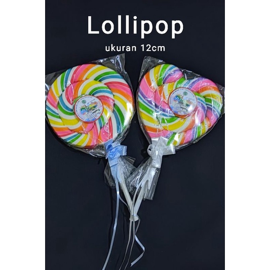 

Permen Lolipop besar 12cm jajanan anak cemilan kado ulang tahun