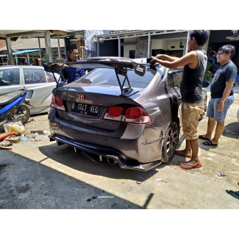 gt wing voltex civic fd carbon