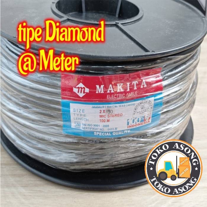 kabel canare makita Diamond 2x30 L2T-2S mic stereo