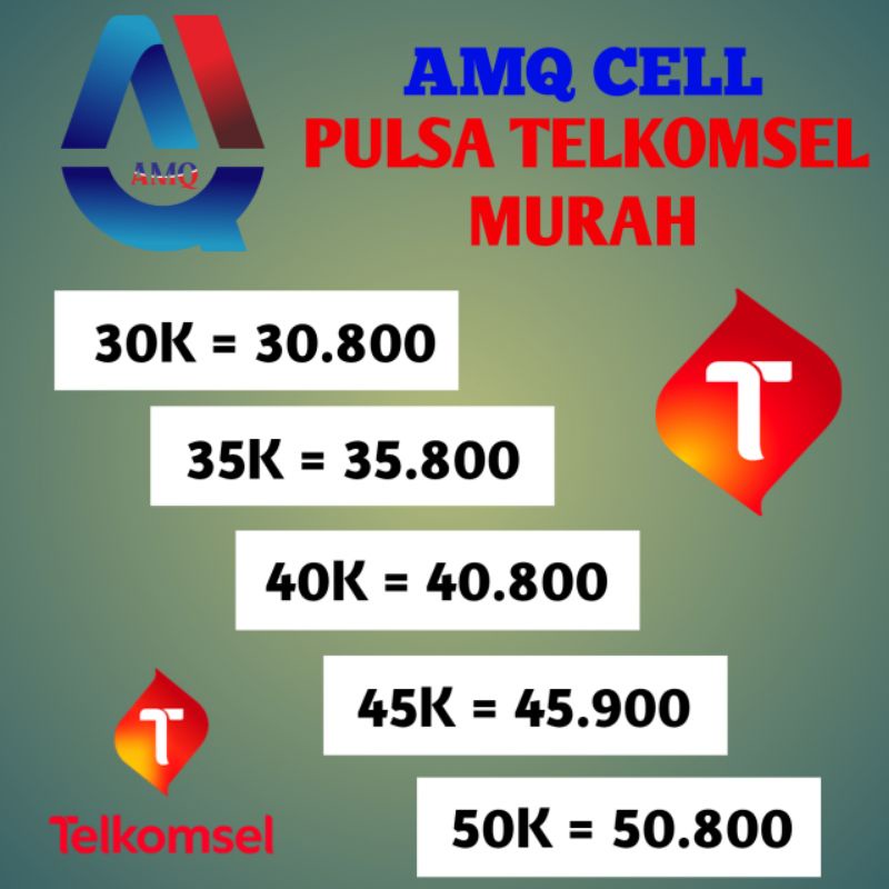 Pulsa Telkomse Murah.