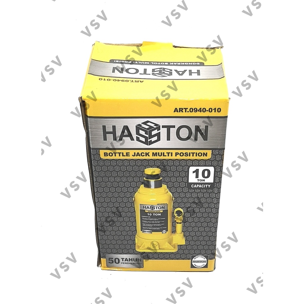 HASSTON Dongkrak Botol 10 Ton 0940-010