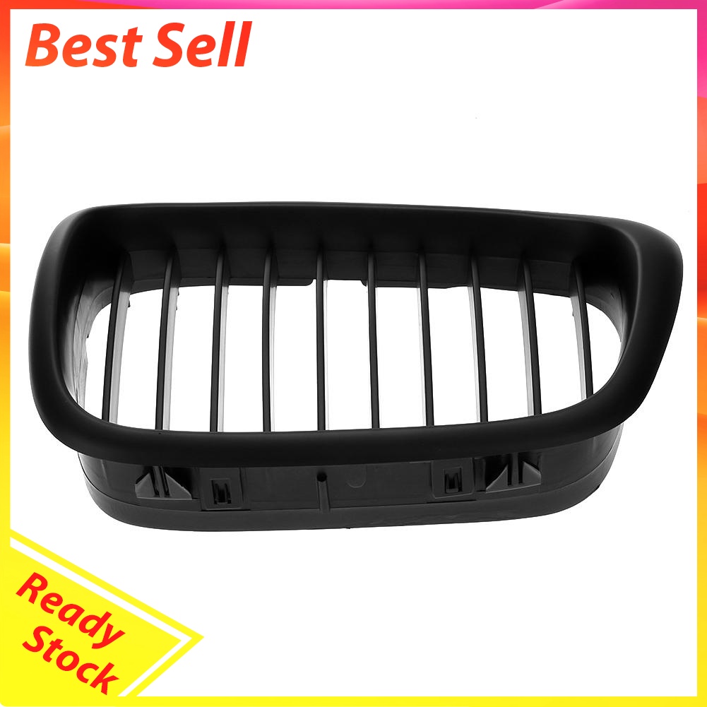 E39 Matt Black Kidney Front Grille for BMW 99-03 518 520 523 525 528 530