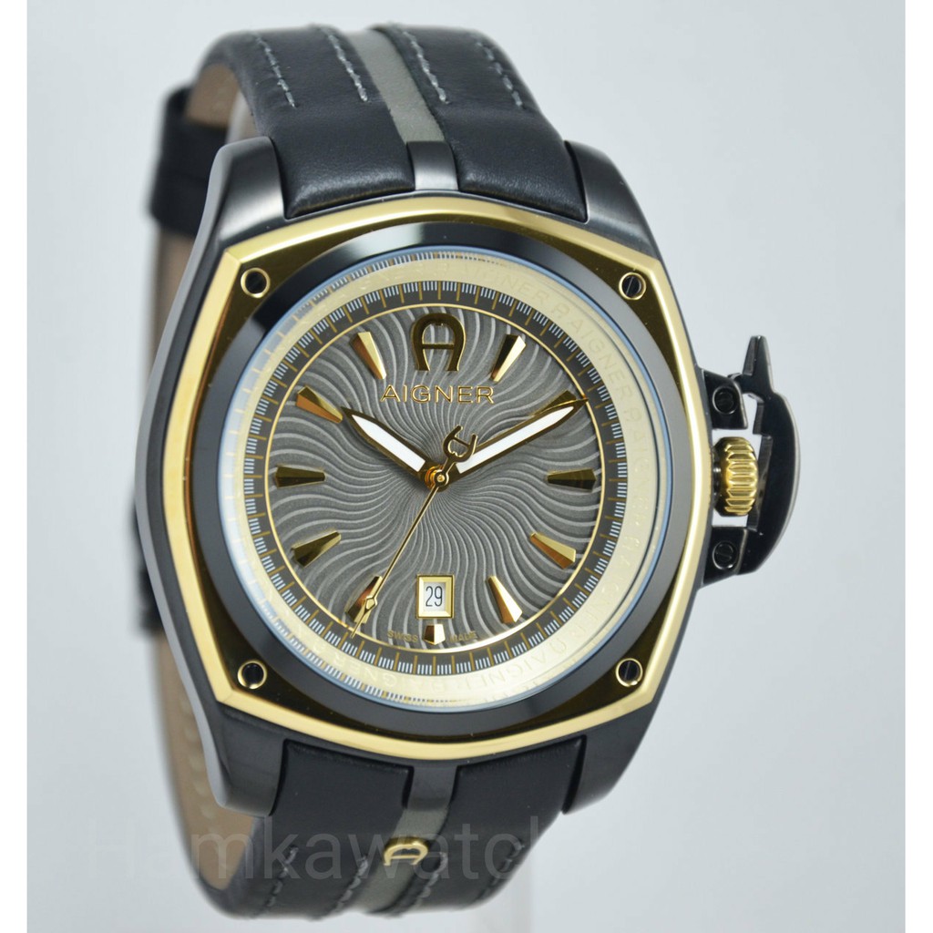 jam tangan / Watch_Id PRIA AIGNER LUCCA ORIGINAL A18124 GARANSI RESMI 2 TH