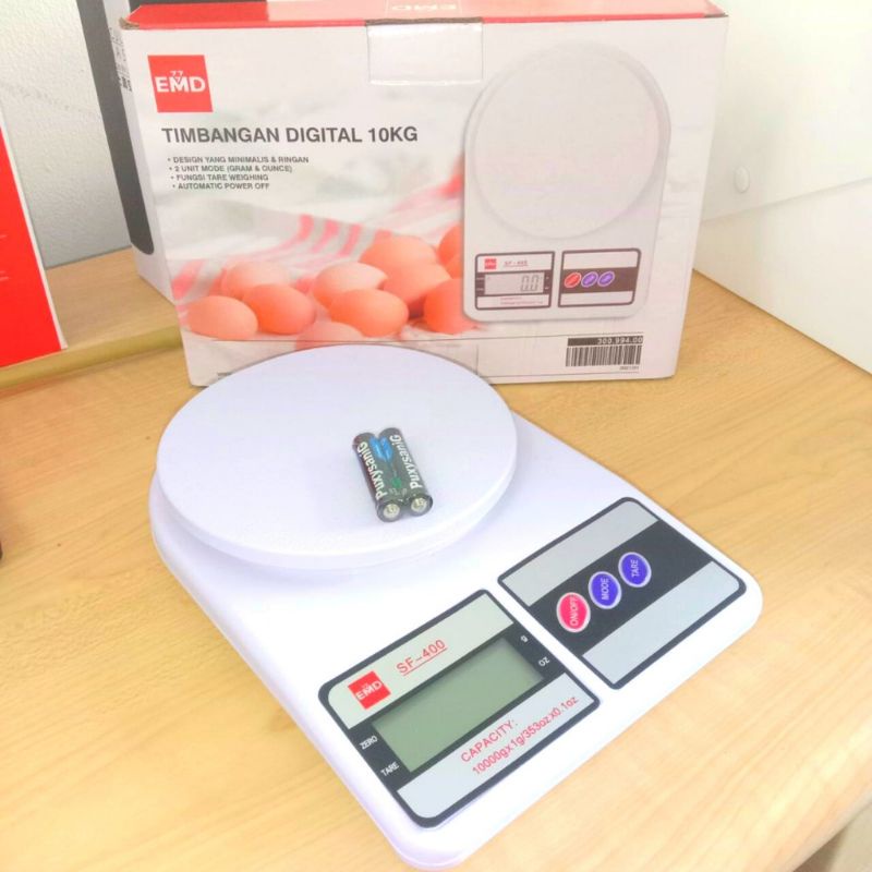 Timbangan Digital Mangkok Dapur Makanan Kue Digital SF 400 GOTO Electronic Kitchen Scale 10 kg