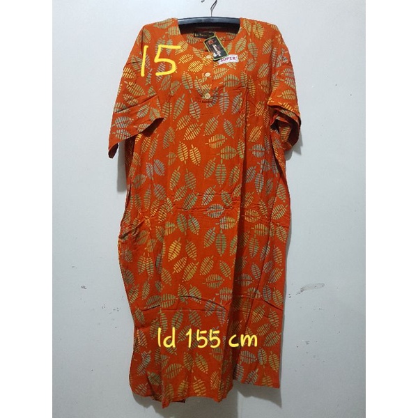 YULI - DASTER L5 REMEK LD 140 - 150 CM PB 110 CM BATIK KENCANA UNGU LABEL HITAM KUH-no 15