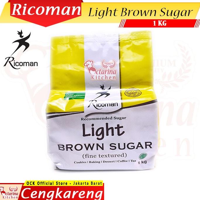 

Promo Awal tahun RICOMAN Light Brown Sugar 1 Kg - Halal - Gula Ricoman 1Kg Promo Awal tahun