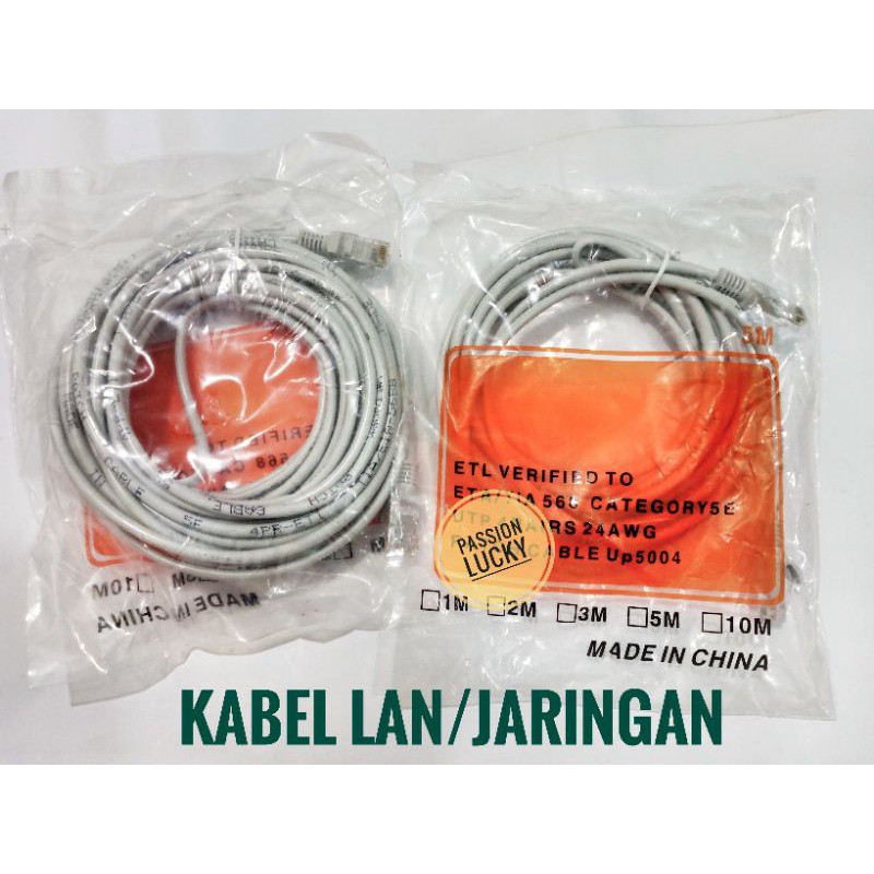 KABEL LAN /KABEL INTERNET UTP 4 PAIRS 24 AWG/ETHERNET CABLE