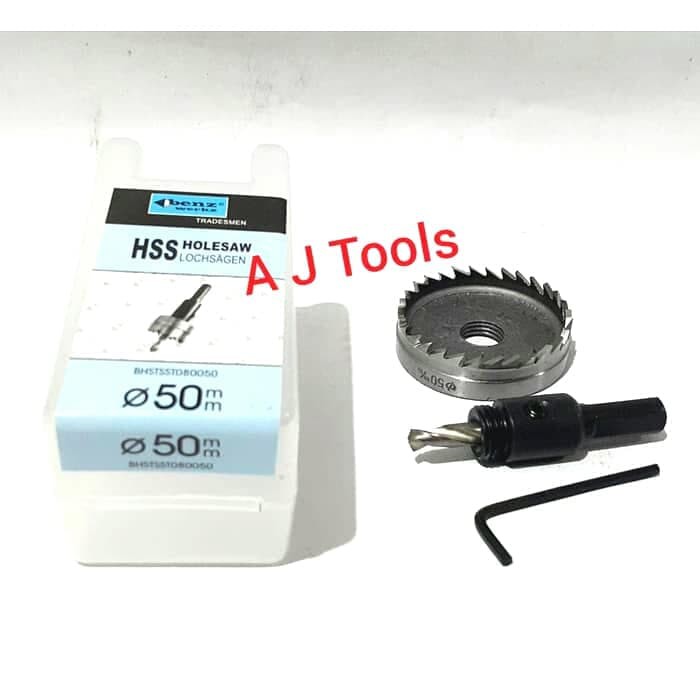 Holesaw HSS 50mm / Hole Saw HSS 50 mm BENZ - PELUBANG KAYU