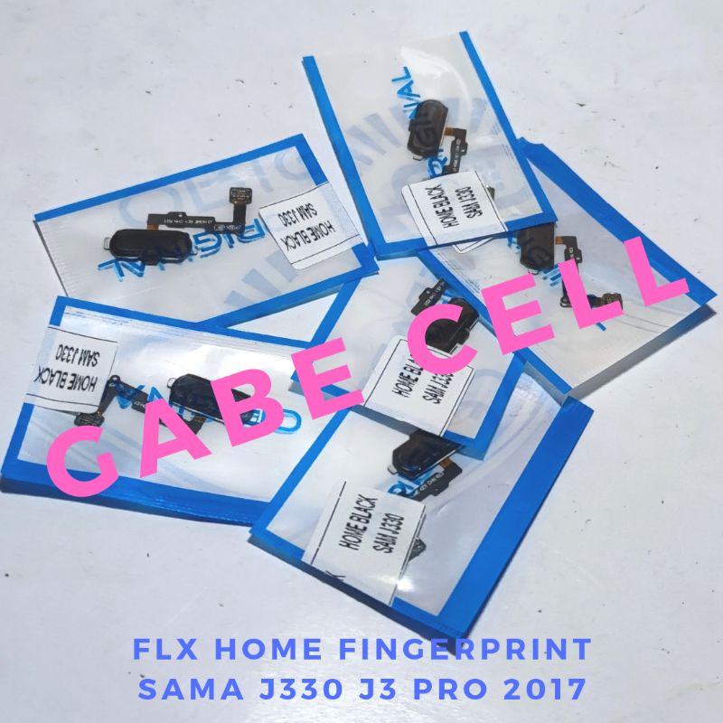 FLEXIBLE TOMBOL HOME FINGERPRINT SAMSUNG J330 J3 PRO 2017