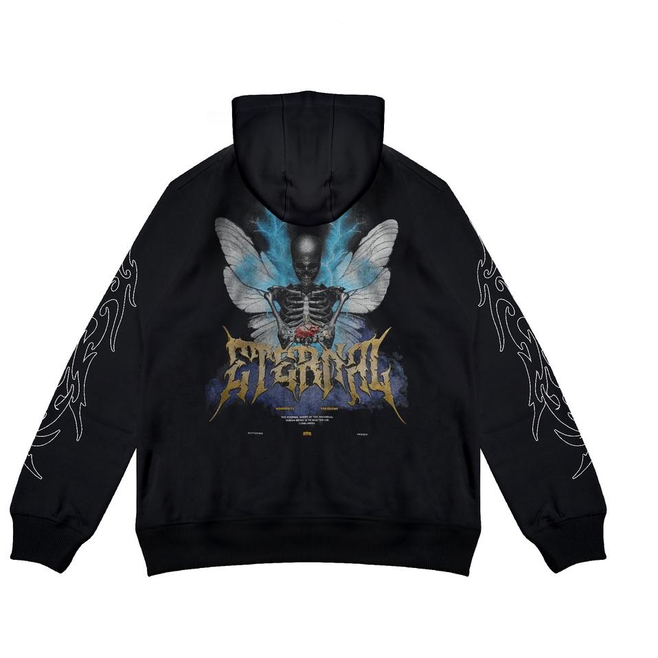 Serbuuuu.. GRDT Eternal Hoodie Black