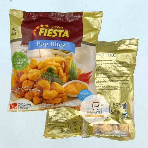 Fiesta Golden Pop Bites 500gram