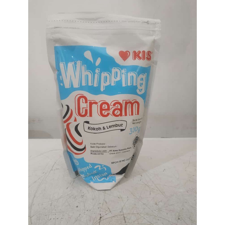 

Whipping Cream Bubuk Kiss 300 Gr