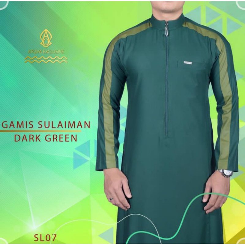 (Ready Stock Size L ) Gamis ATQIYA EXCLUSIVE Thobe Sulaiman