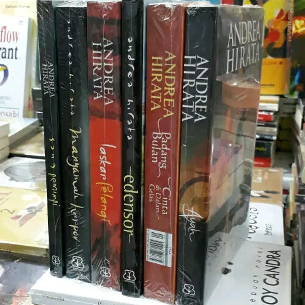 Paling Murah Novel Andrea Hirata 1 Paket 6 Buku - Ayah - Laskar Pelangi - Edensor - Sang Pemimpi -