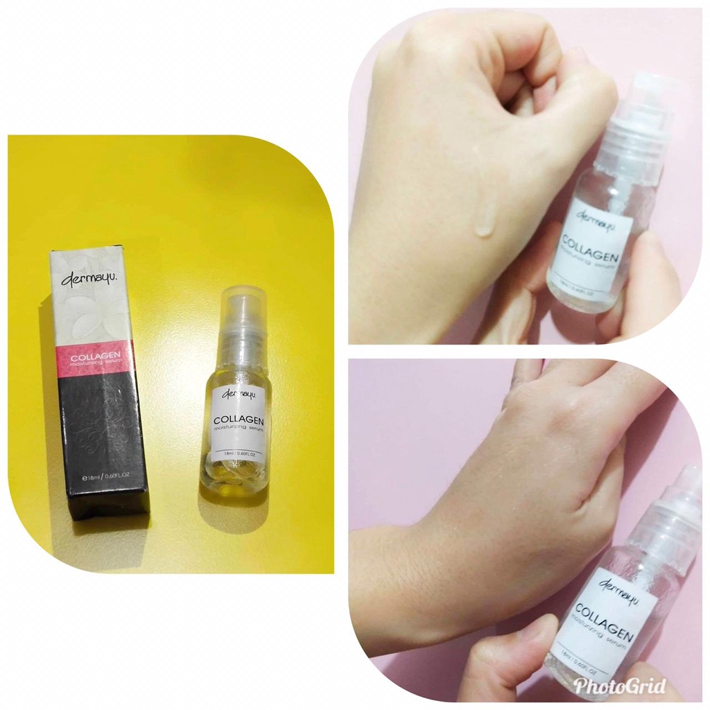 [COD] Dermayu Serum Collagen Moisturizing Mengencangkan &amp; Mencerahkan Kulit Wajah dalam 7 Hari BPOM