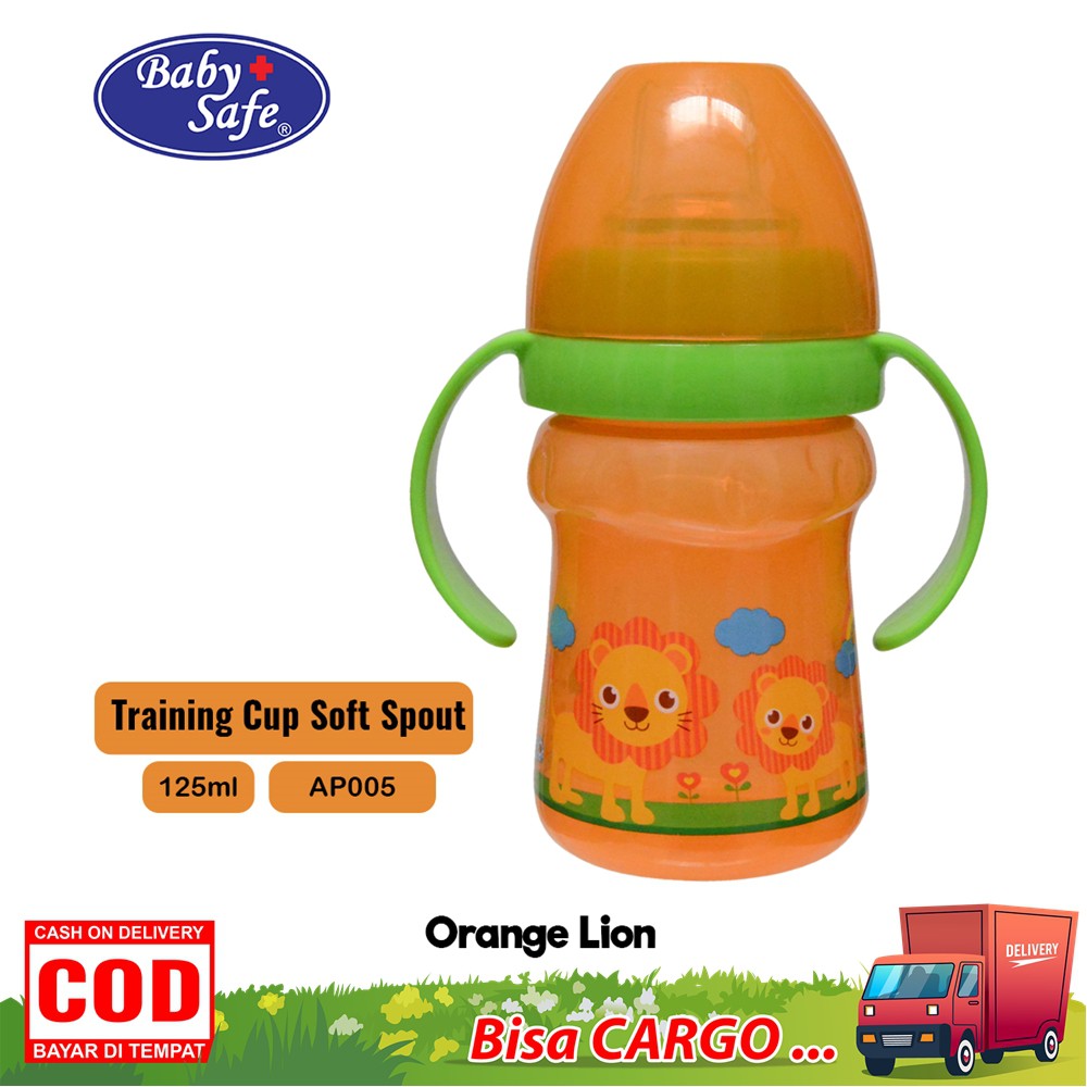 Baby Safe Cup Soft Spout 125 ml / Training Cup Soft Spout ( AP005 )