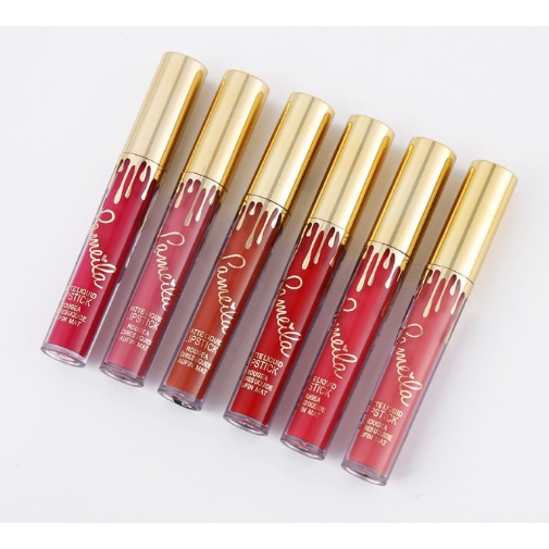 LAMEILA  Lipstik Cair 6 Warna Matte Tahan Lama ~ LAMEILA LIP MATTE 763