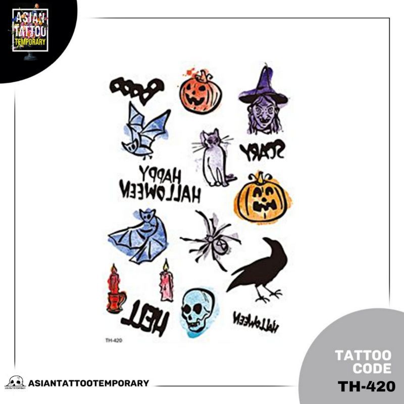 TATTO DARAH /LUKA /HALLOWEEN temporary asian/tato kulit /tato tubuh ukuran TATTO Halloween / TATO TEMPORER HALLOWEN HALOWEN HALOWIN / TATO KULIT/ TATO ANTI AIR