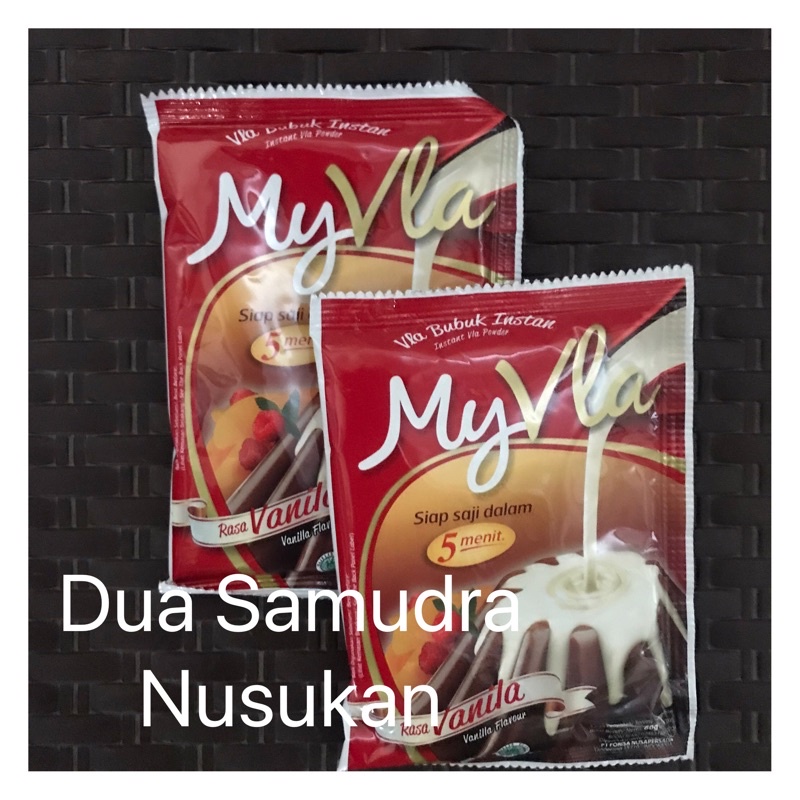 

(E-45) My Vla pudding fla untuk pudding 60gram