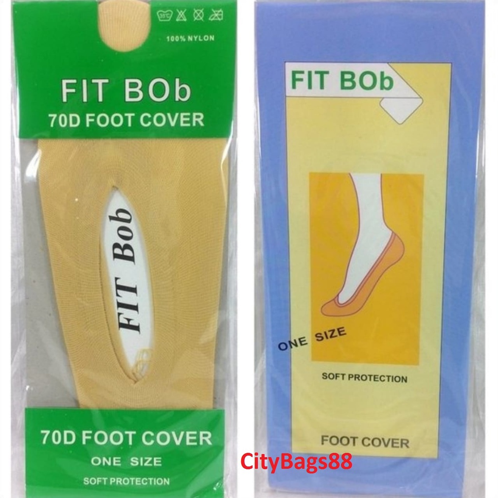 CityBags-Stocking  KAOS KAKI FORMAL FIT BOB hitam putih cream