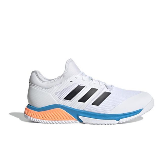 Sepatu Badminton / Voli Adidas Court Team Bounce M Indoor Court FTWWHT Original
