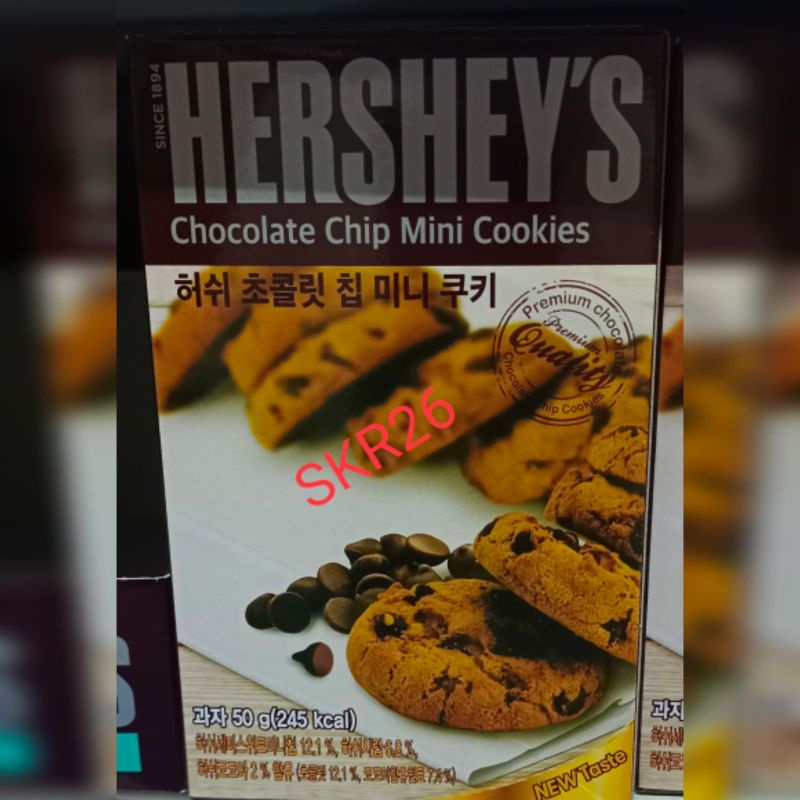 

Biscuit Hershey's Cho Chip Mini Cookies 50gr