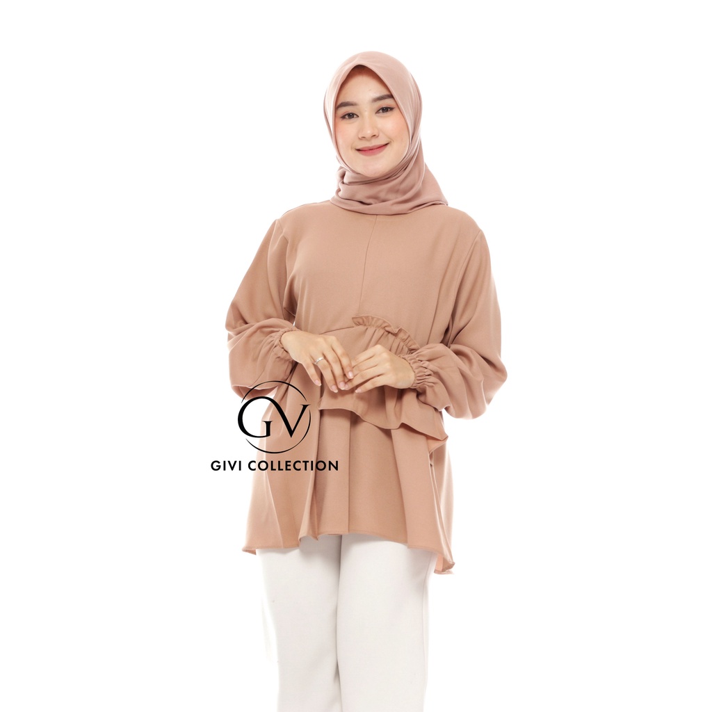 Malvina Blouse  /Atasan wanita / Busui