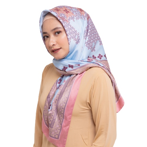 Dauky Hijab Segi Empat Kerudung Salya Series Polysilk 1-1