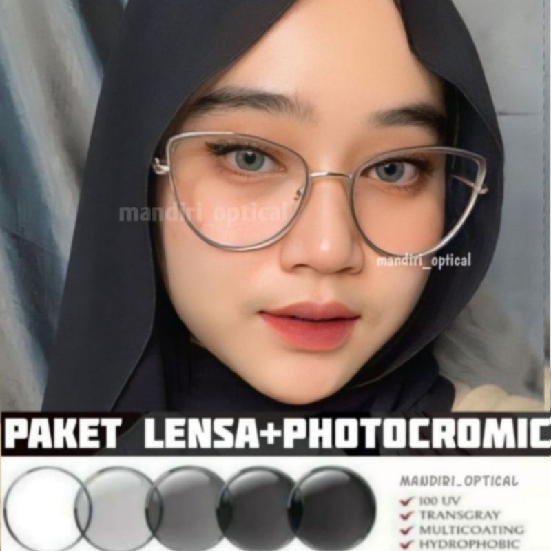 Frame kacamata wanita (Paket frame+lensa) | kacamata cat eye | kacamata minus | kacamata anti radiasi | lensa photocromic | kacamata wanita hitam | kacamata cat eye wanita | kacamata murah | kacamata fashion | kacamata kekinian | kacamata 98525 | cat eye