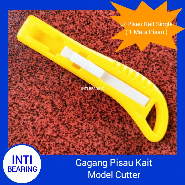 Gagang Pisau Kait untuk PISAU KAIT SINGLE 1 MATA PISAU . Model CUTTER , ada pengaman